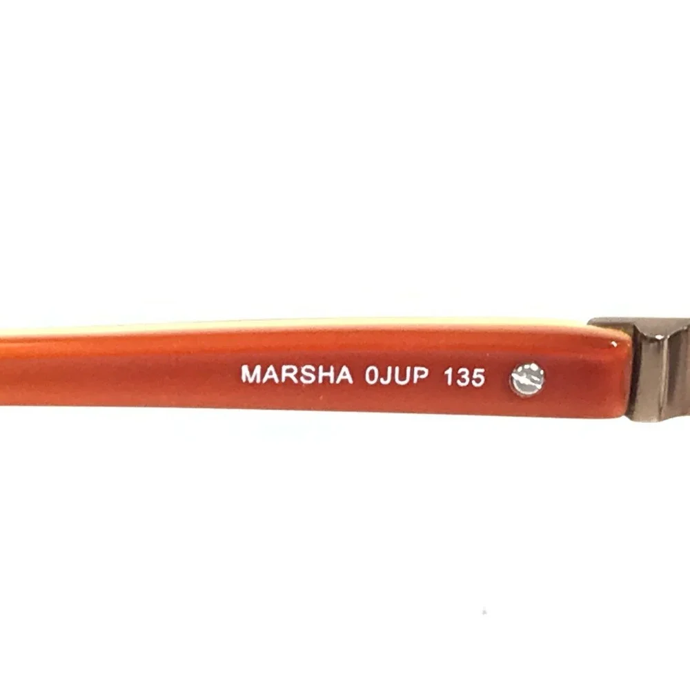 Kate Spade Eyeglasses Frames MARSHA 0JUP Orange Brown Tortoise Round 51-16-135